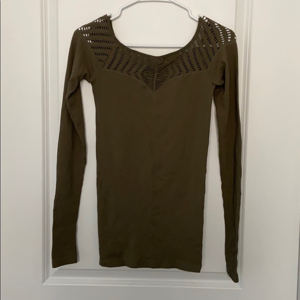 Gently used free people stretchy top